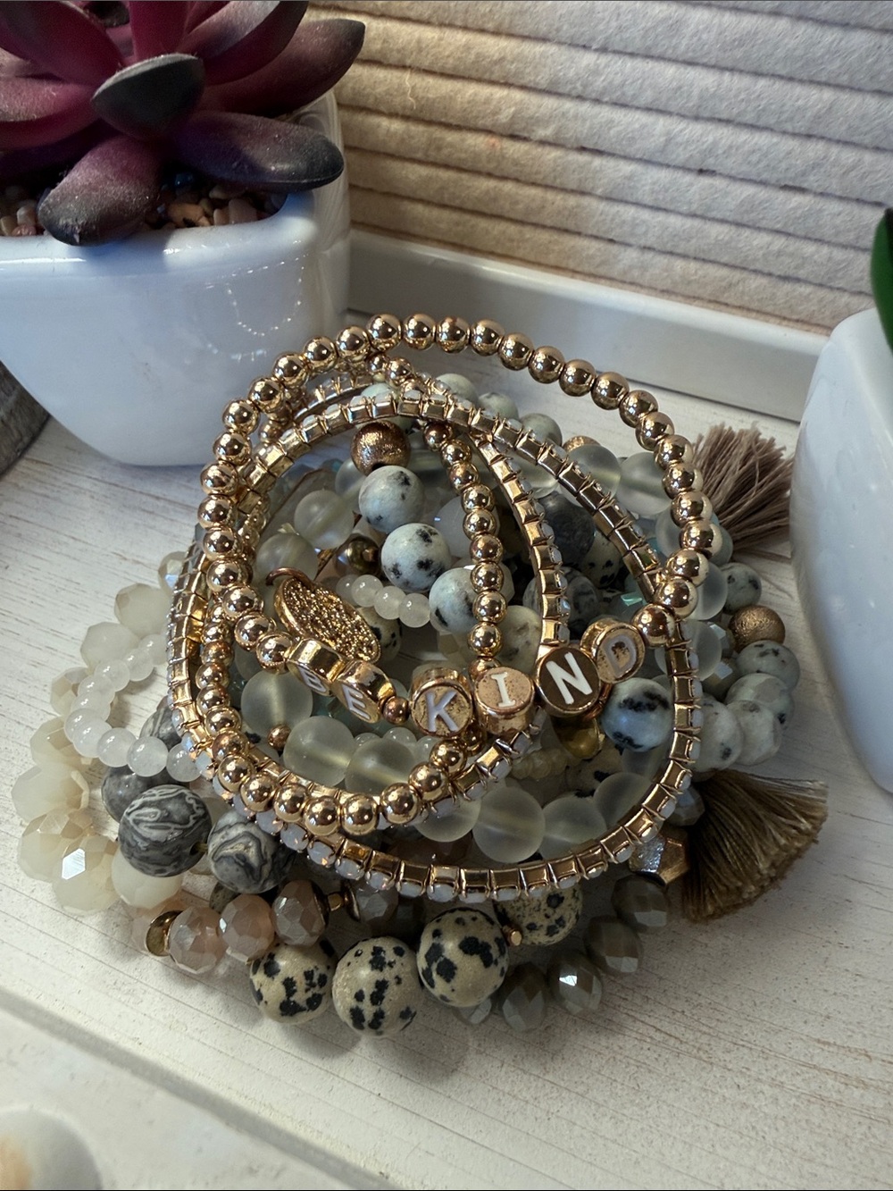🪺🌟🕊️Altar’d State Bundle of Stretch Bracelets